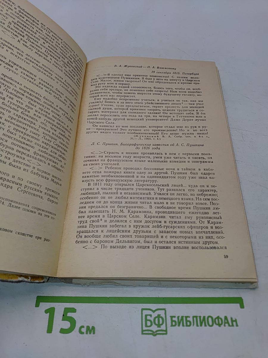 Русская литература XIX века. Первая половина. Хрестоматия литературно-критических, мемуарных и эпистолярных материалов