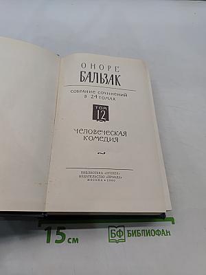 Человеческая комедия. Том 12