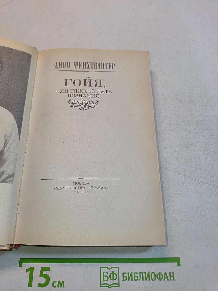 Гойя, или Тяжкий путь познания