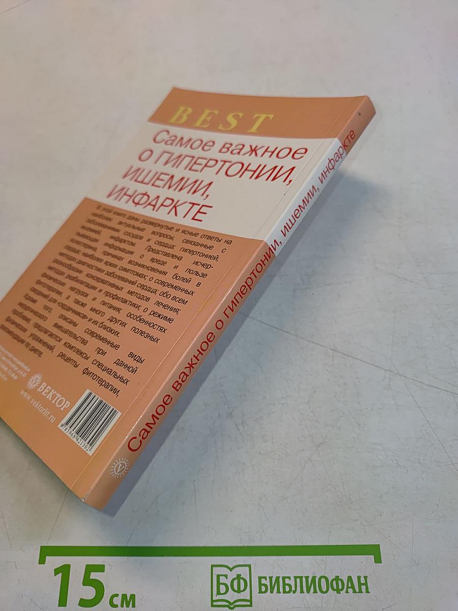 Самое важное о гипертонии, ишемии, инфаркте