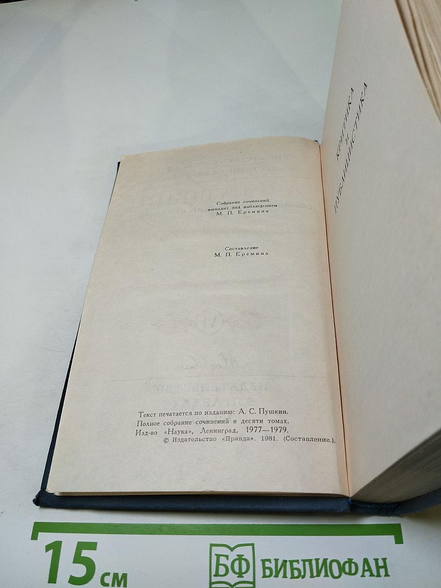 Собрание сочинений в десяти томах. Том VI. Критика и публицистика