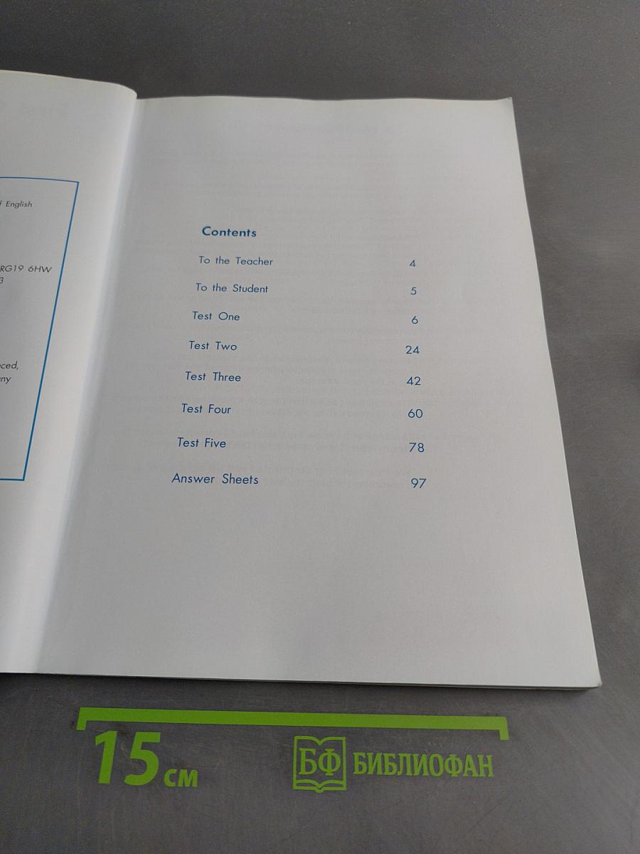 First Certificate: First! Examination Practice 1 Teacher's Book