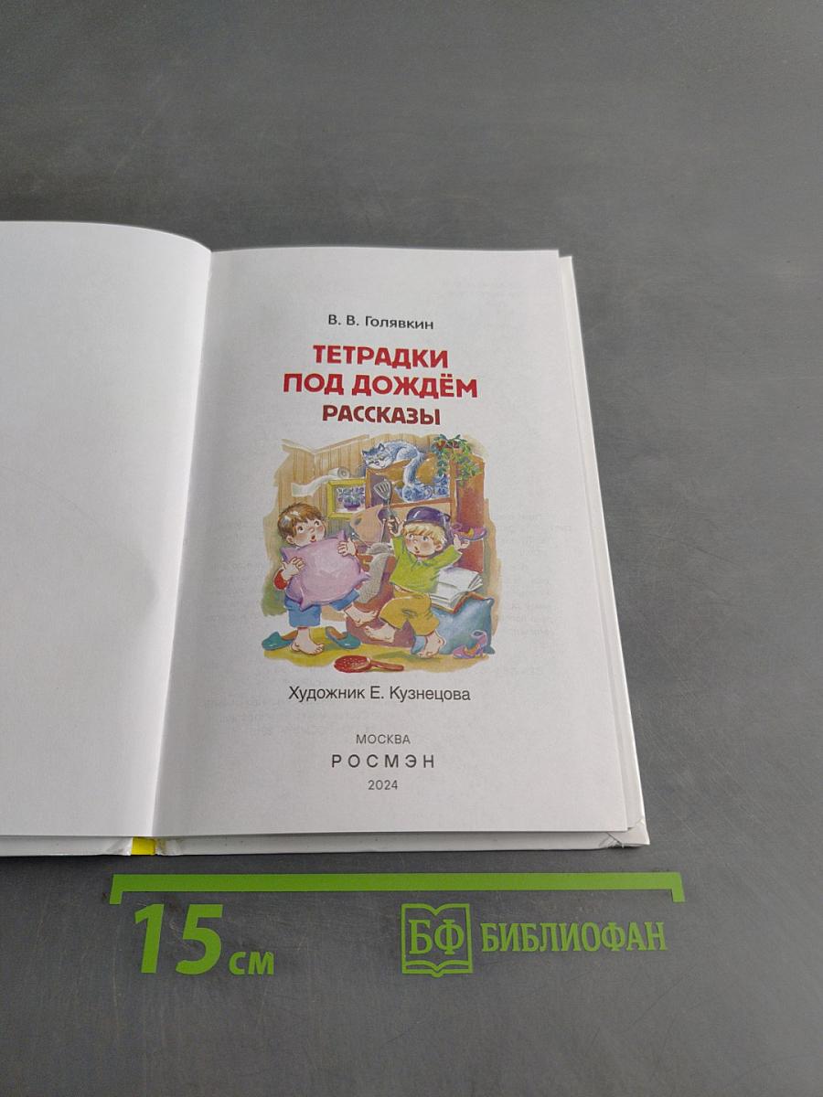 Тетрадки под дождём. Рассказы