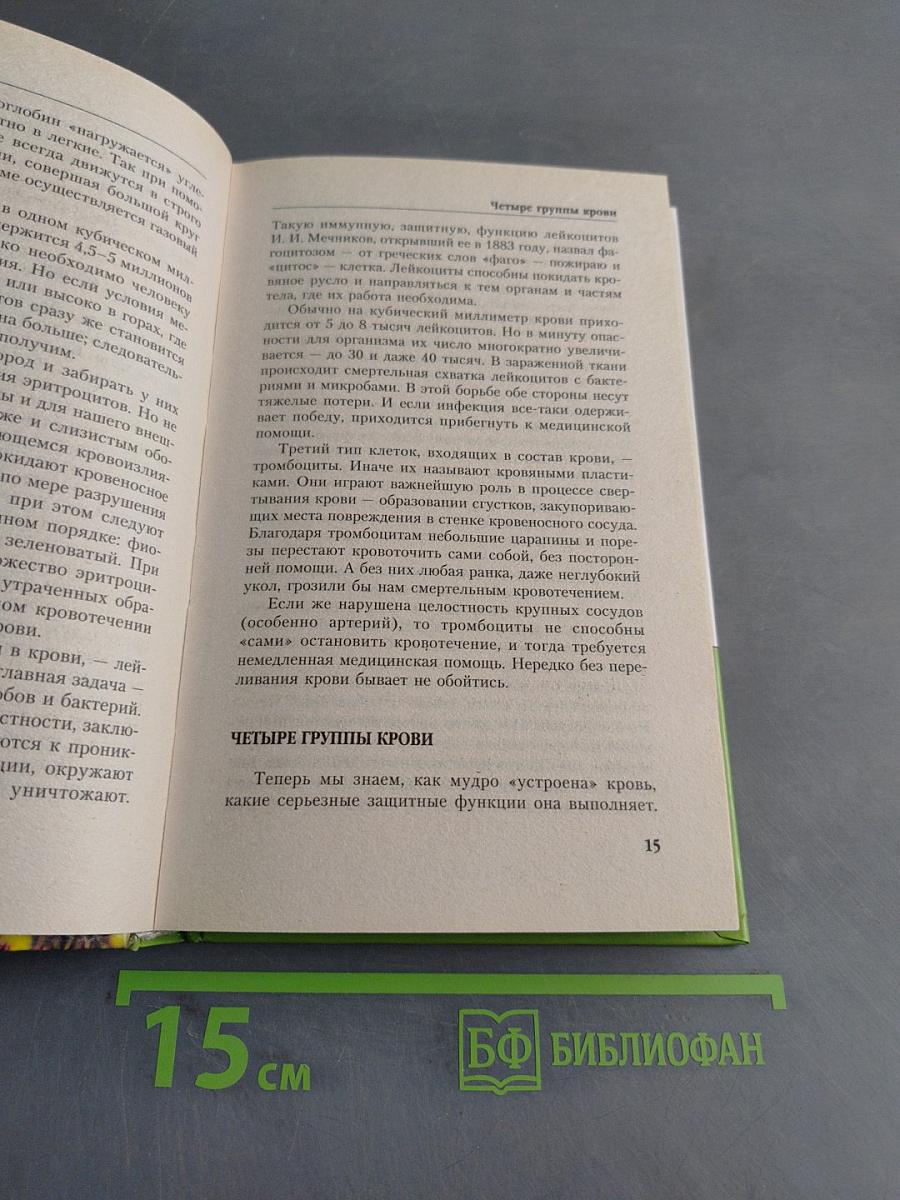 4 группы крови и народная медицина