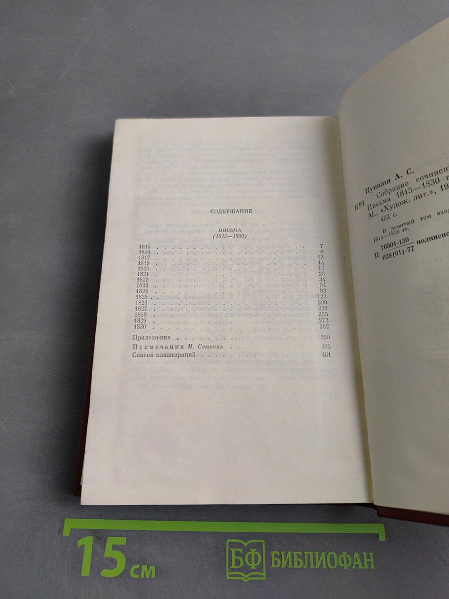 Собрание сочинений. Том девятый. Письма 1815-1830 годов