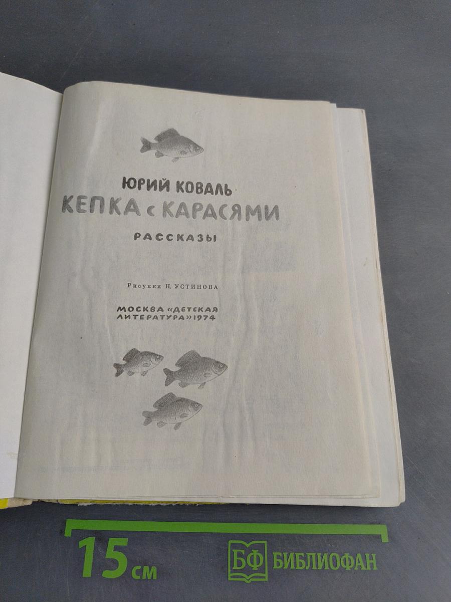 Кепка с карасями