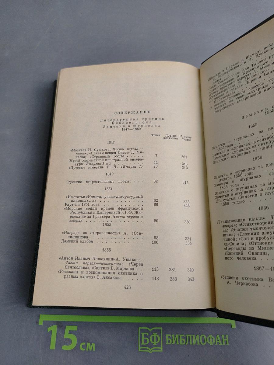 Собрание сочинений в 15 томах. Том 11. Книга вторая. Критика. Публицистика 1847-1869