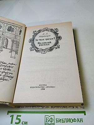 За чьи грехи? Великий раскол