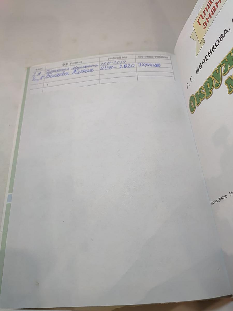 Окружающий мир. 2 класс. Часть 2