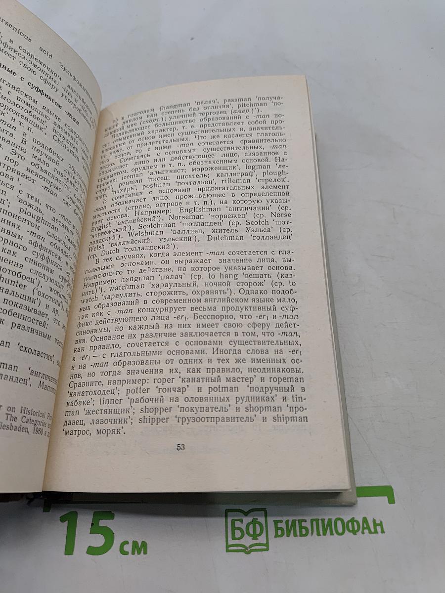 Словообразование английского языка