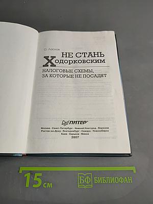 Не стань Ходорковским. Налоговые схемы, за которые не посадят