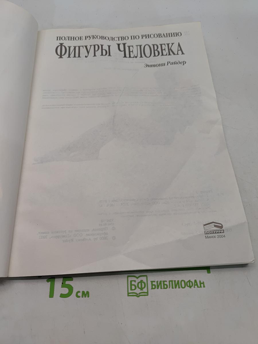 Полное руководство по рисованию фигуры человека