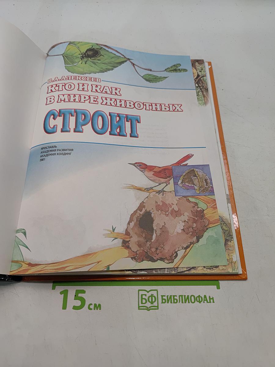 Кто и как в мире животных строит