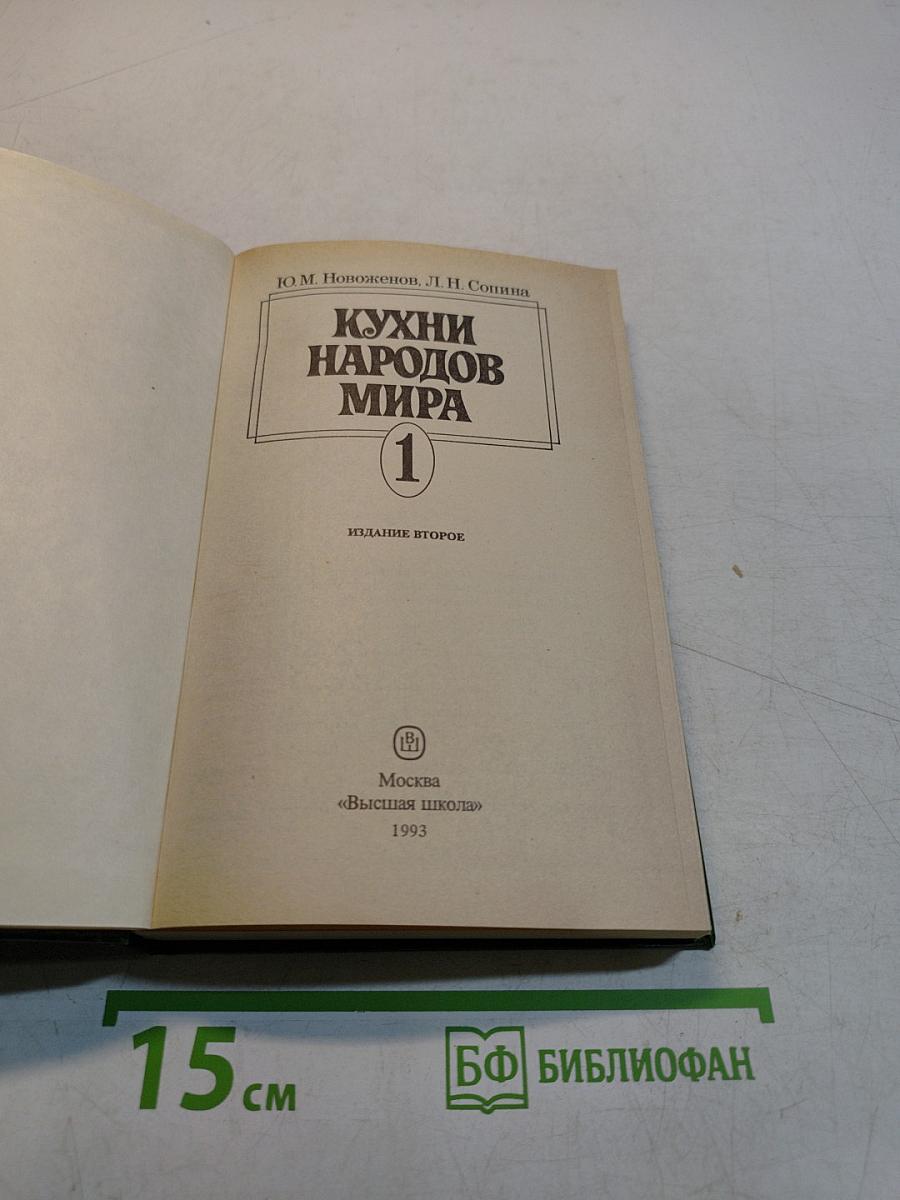 Кухни народов мира. Часть 1