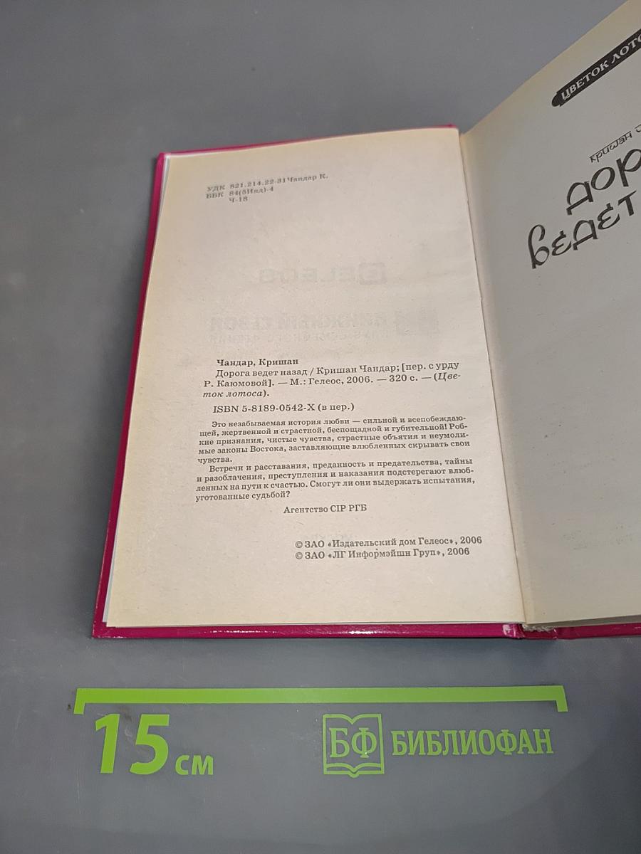Дорога ведет назад