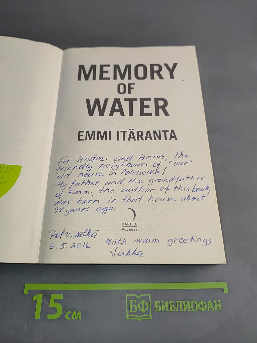 Memory of Water