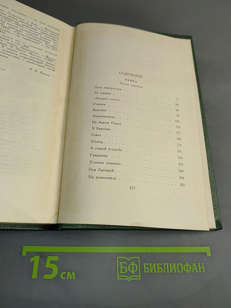 Стефан Жеромский. Избранные сочинения. Том четвертый. Пепел. Часть III. Верная река из дневников