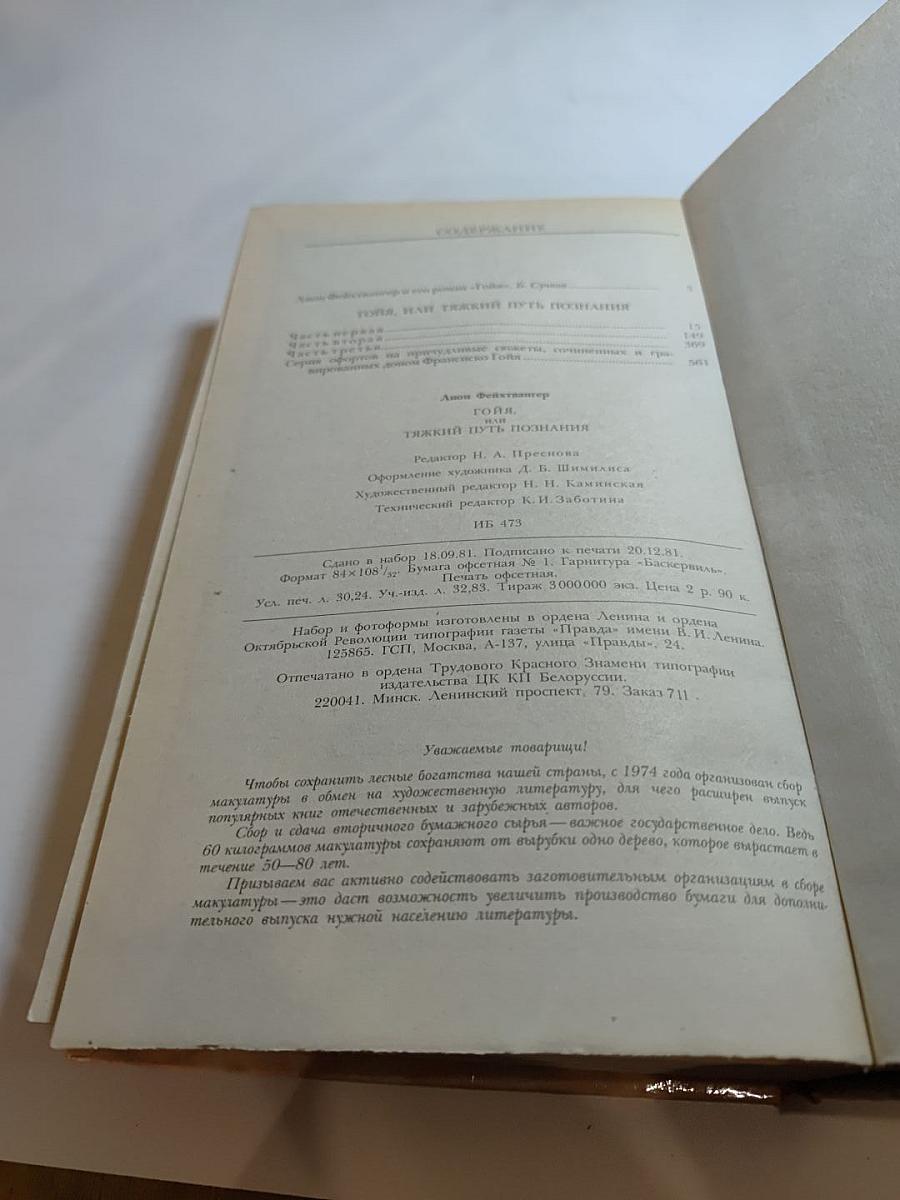 Гойя, или Тяжкий путь познания