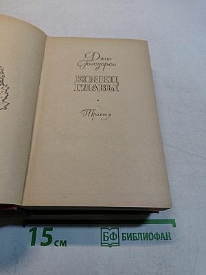 Конец главы