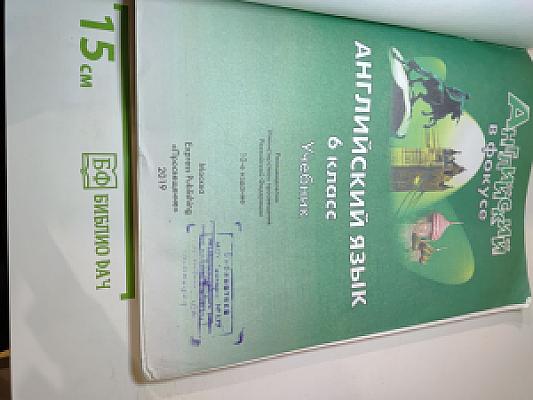 Английский язык. 6 класс. Учебник