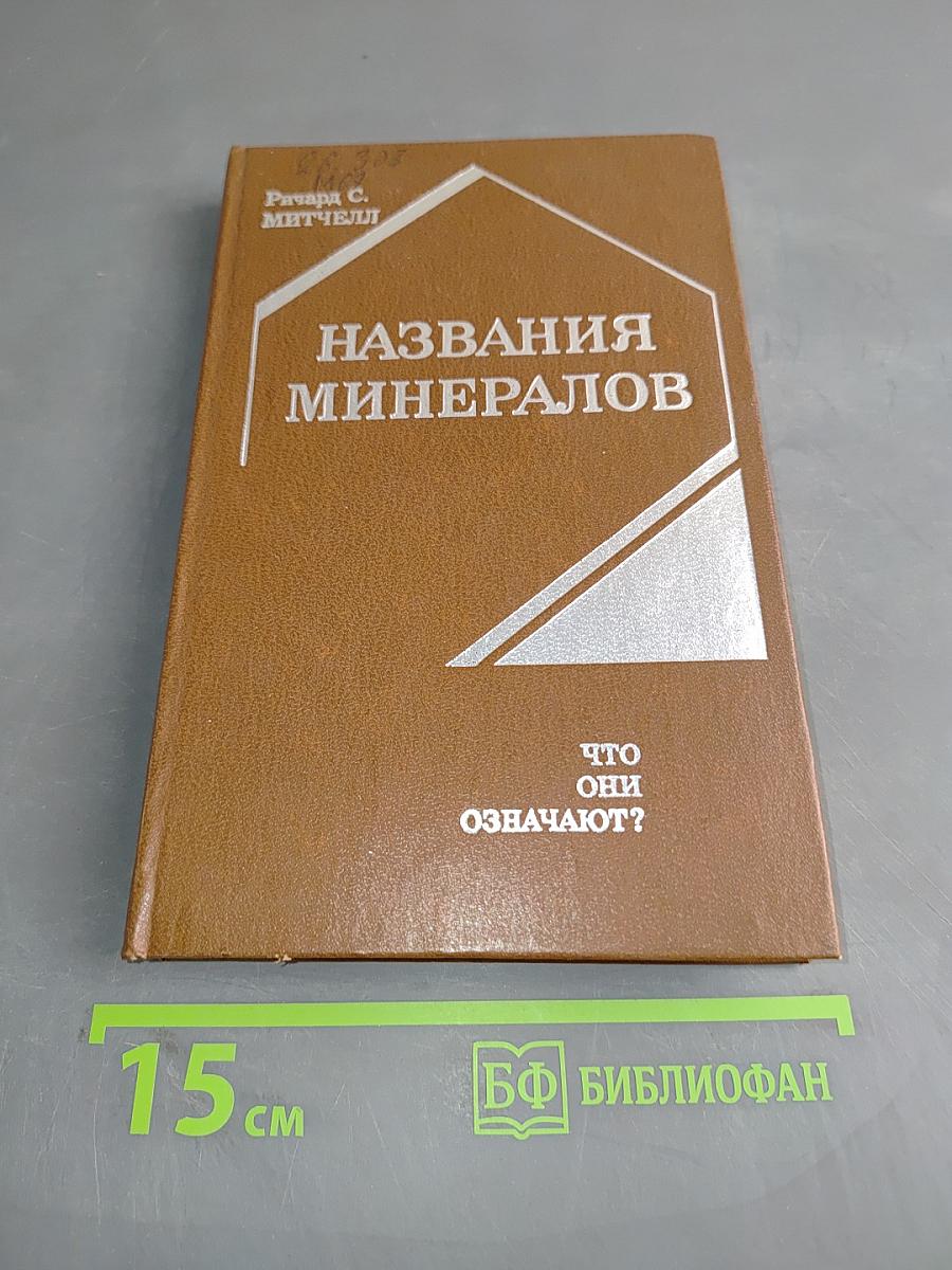 Названия минералов. Что они означают?