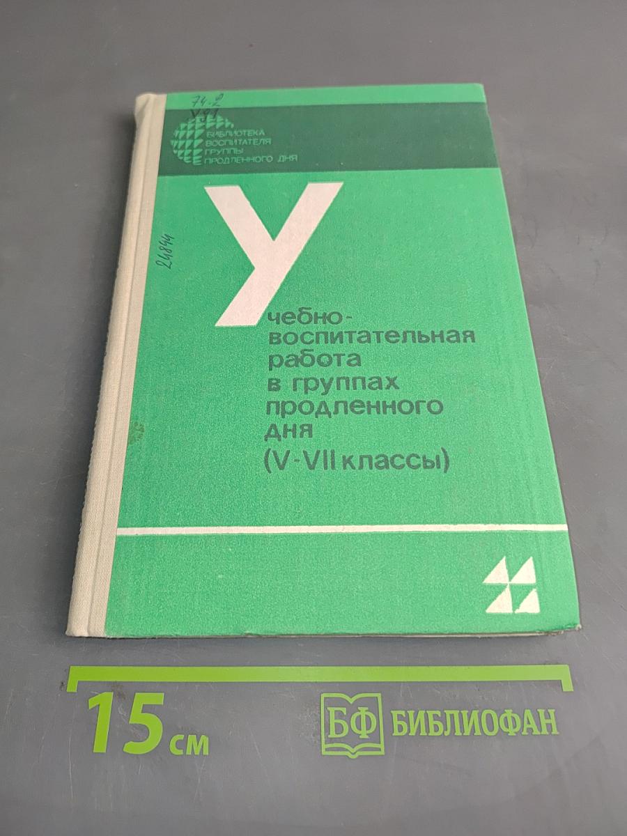 Учебно-воспитательная работа в группах продленного дня (V-VII классы)
