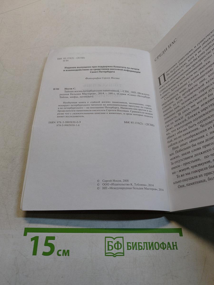 Тайная жизнь петербургских памятников