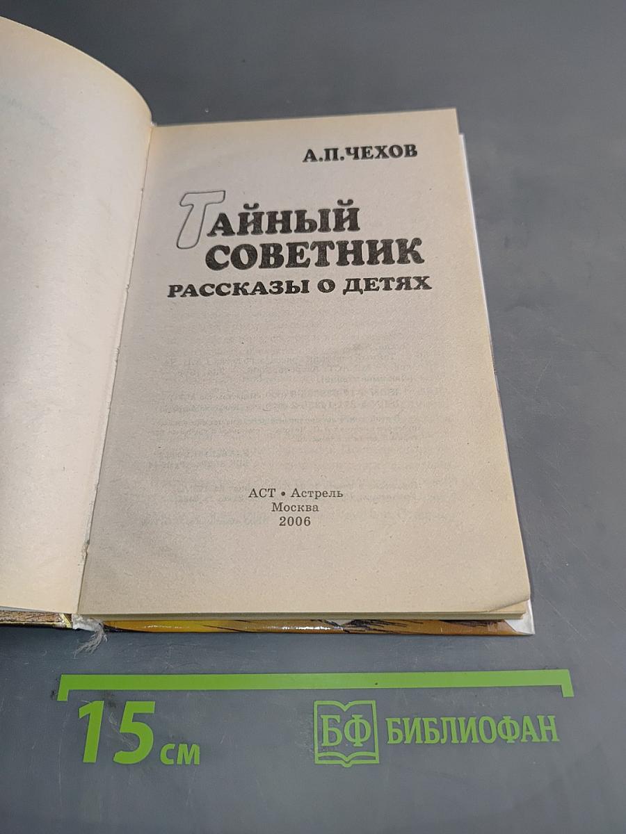 Тайный советник. Рассказы о детях