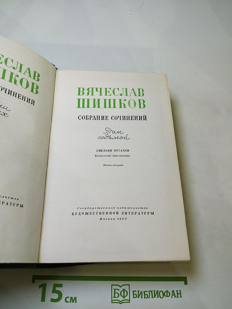 Собрание сочинений. Том 7: Емельян Пугачев. Книга вторая