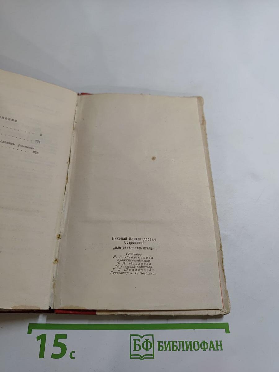 Как закалялась сталь