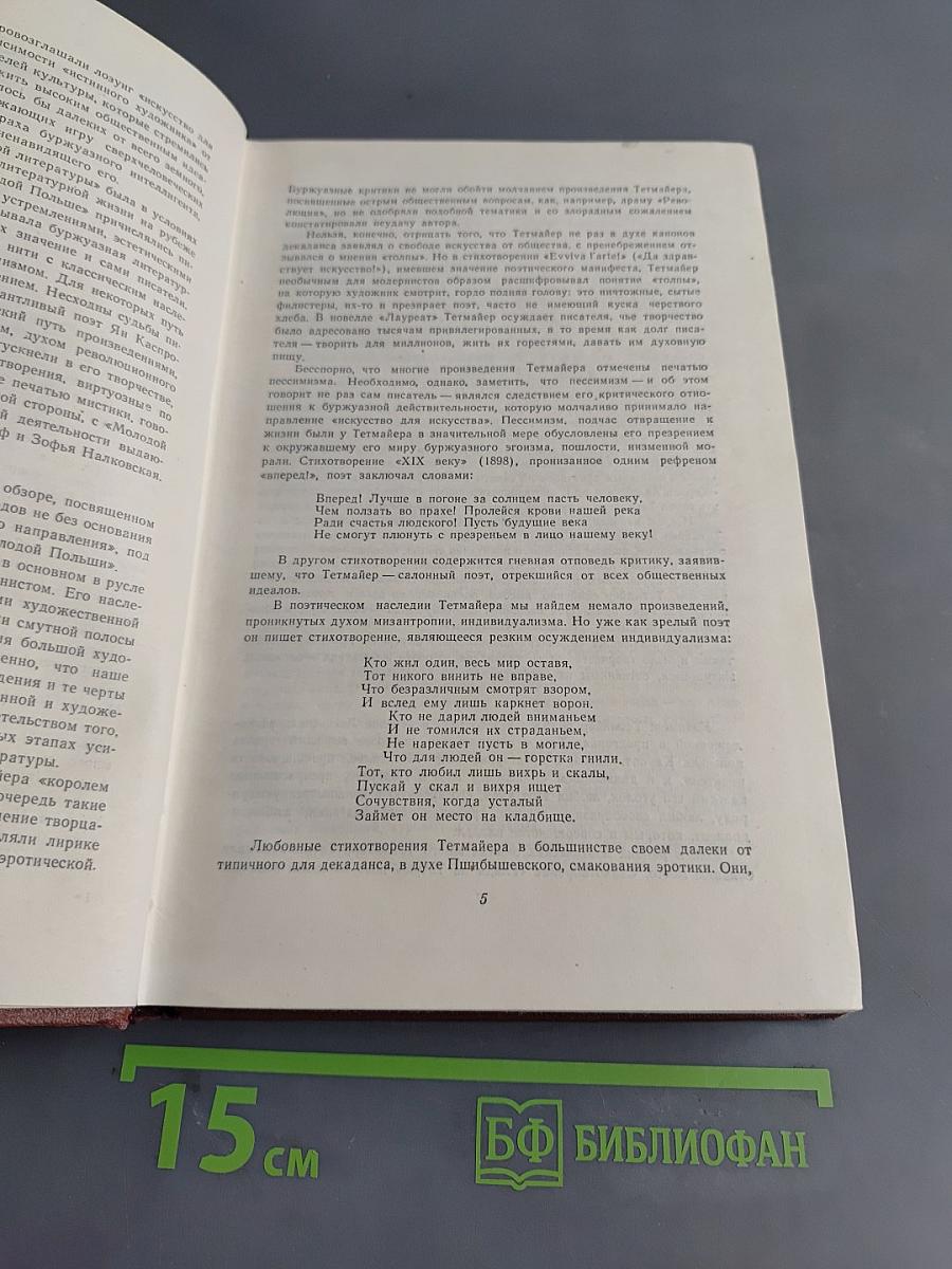 Казимеж Тетмайер. Избранная проза