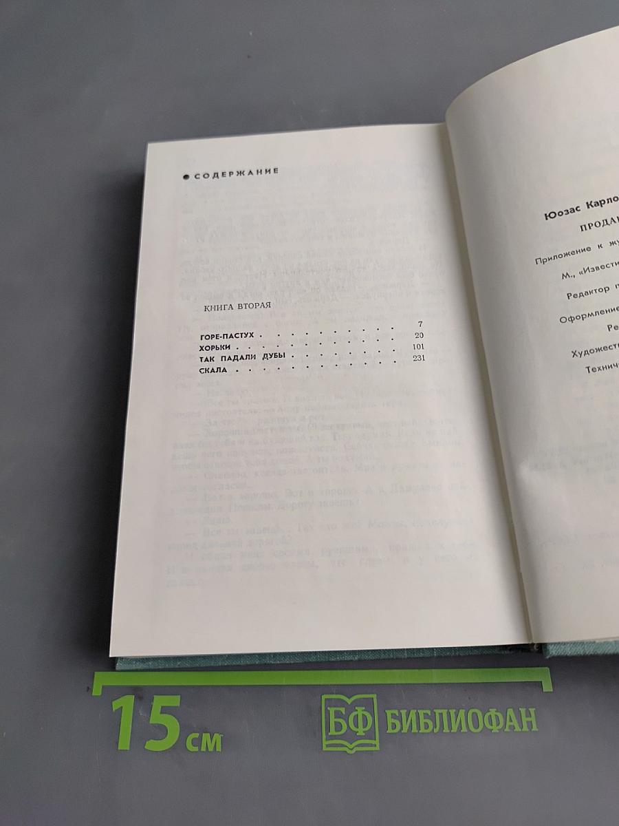 Проданные годы. Книга вторая