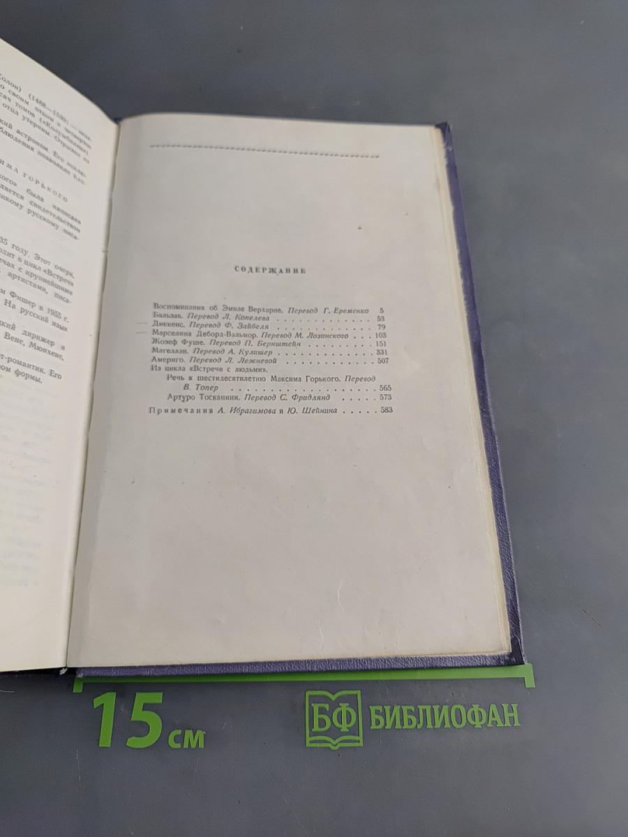 Воспоминания об Эмиле Верхарне