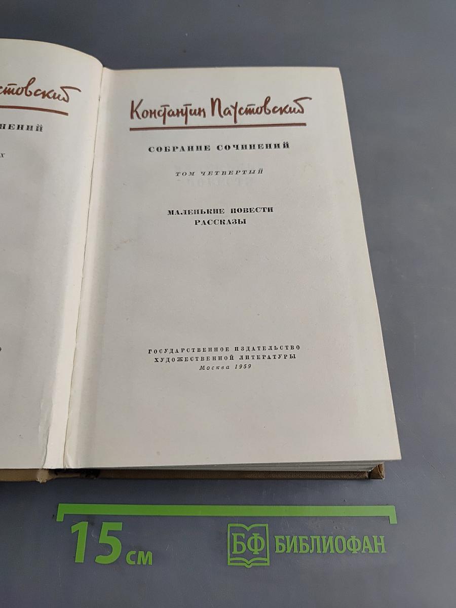 Собрание сочинений. Том четвертый. Маленькие повести. Рассказы