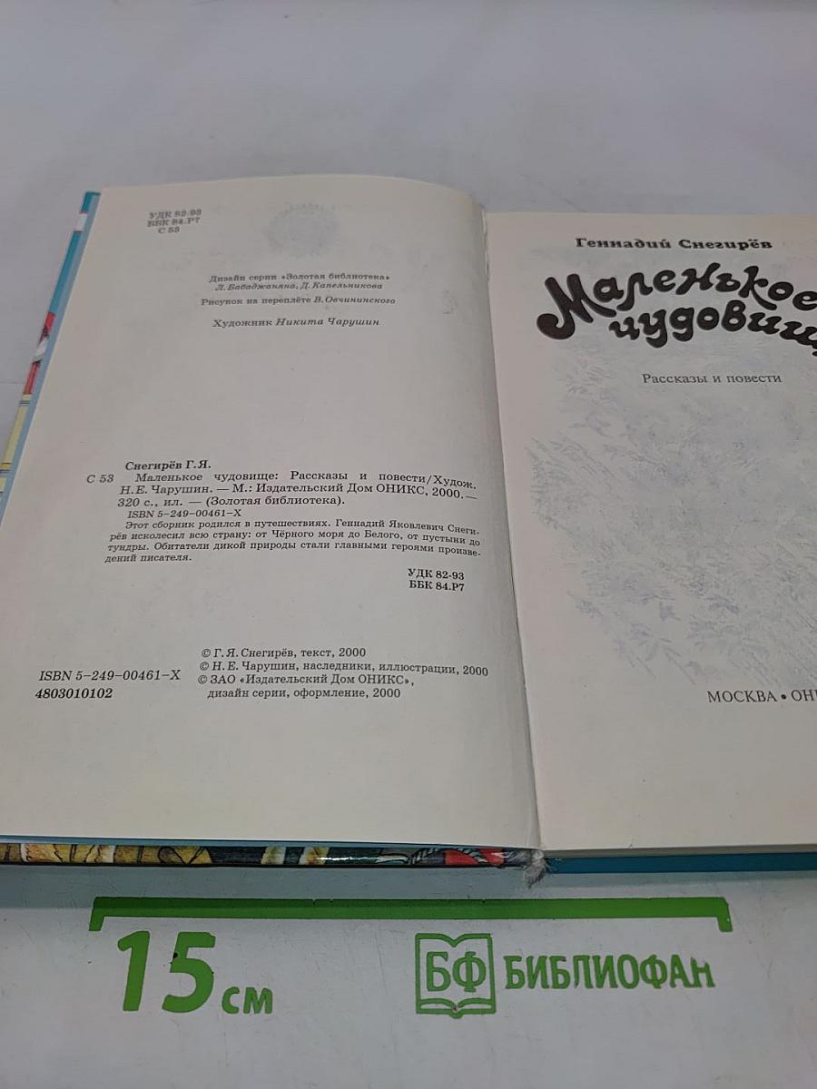 Маленькое чудовище. Рассказы и повести