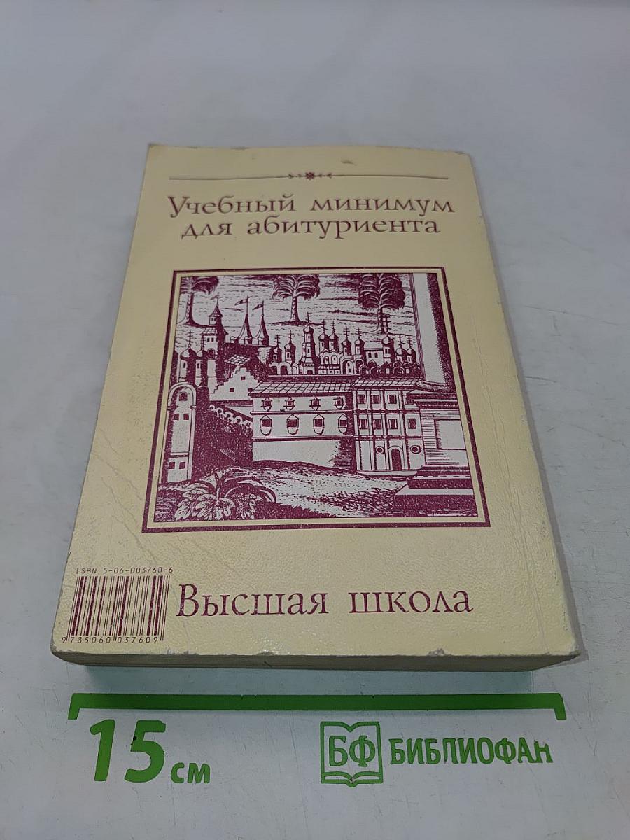 История России. Учебный минимум для абитуриента