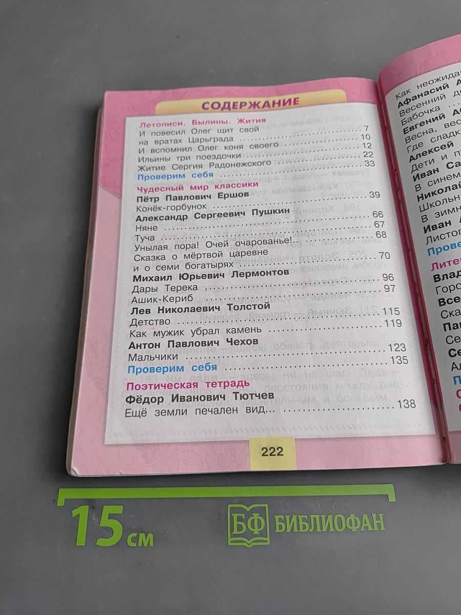 Литературное чтение. 4 класс. Часть 1