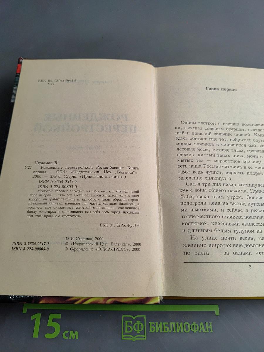 Рожденные перестройкой. Книга первая