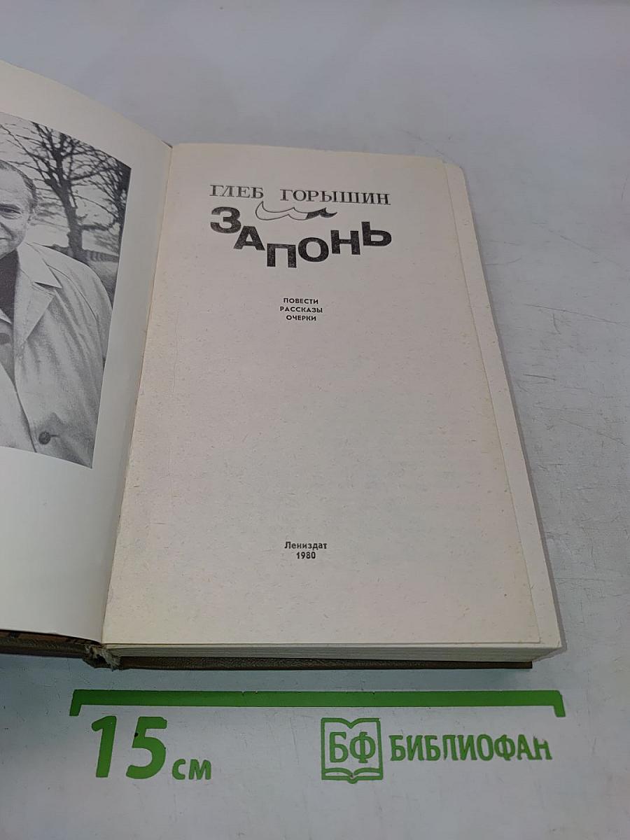Запонь