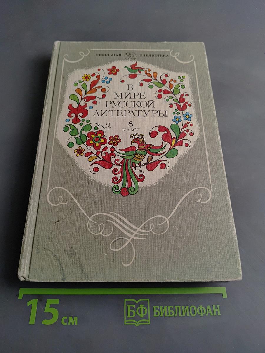 В мире русской литературы. Книга для внеклассного чтения. 6 класс