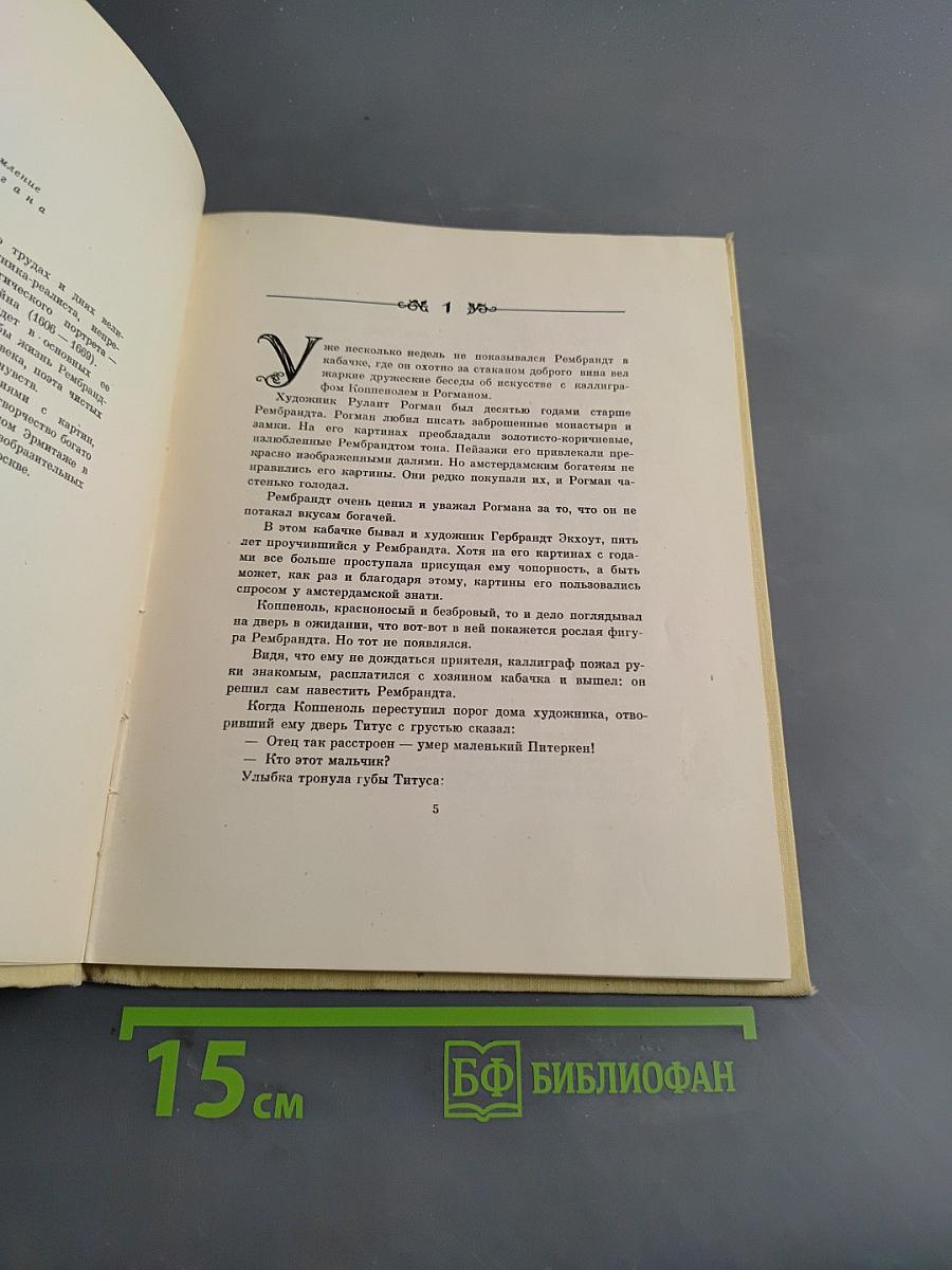 Мастер торжествующего света. Повесть о Рембрандте