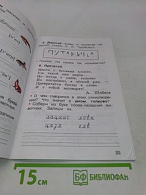 Русский язык. Рабочая тетрадь. 1 класс