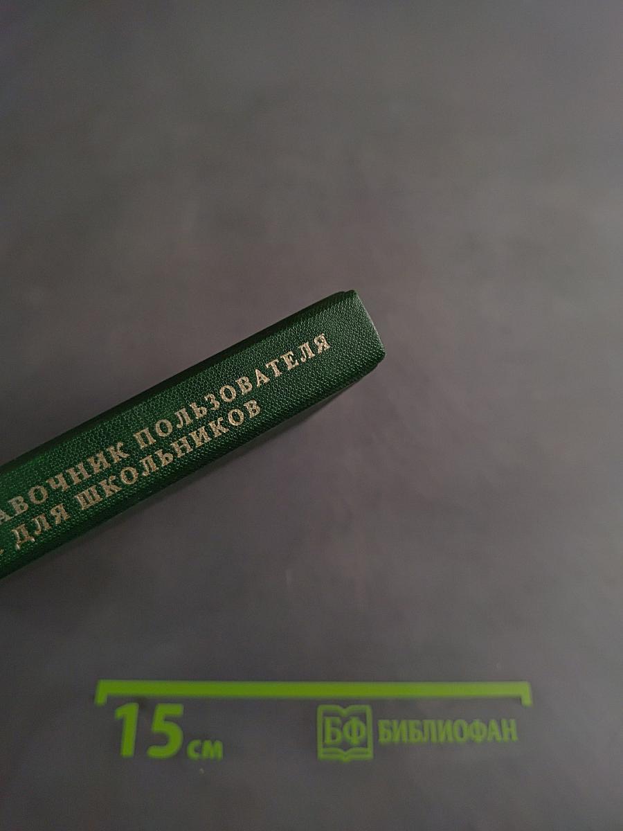 Словарь-справочник пользователя IBM PC для школьников