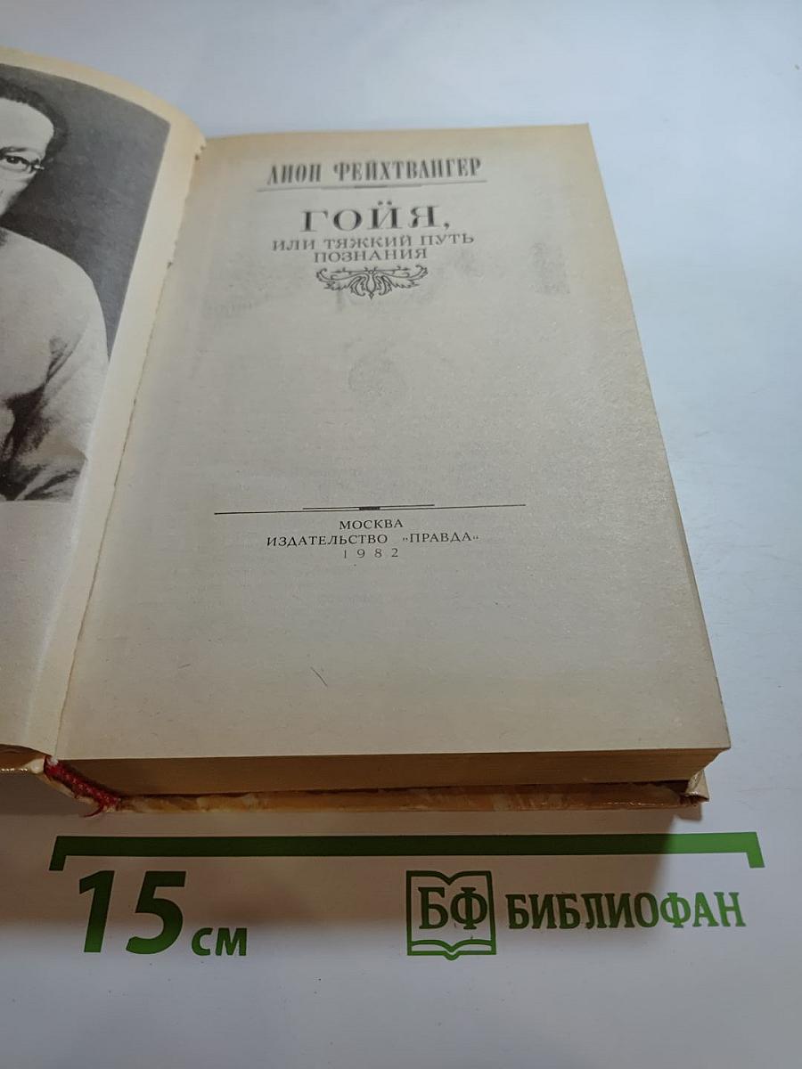 Гойя, или Тяжкий путь познания