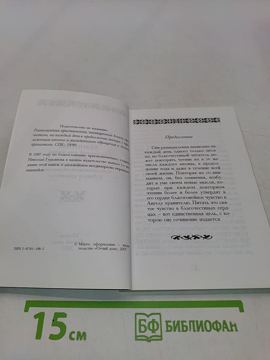 Размышления христианина об Ангеле хранителе на каждый день месяца