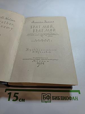 Брат мой, враг мой. Книга первая