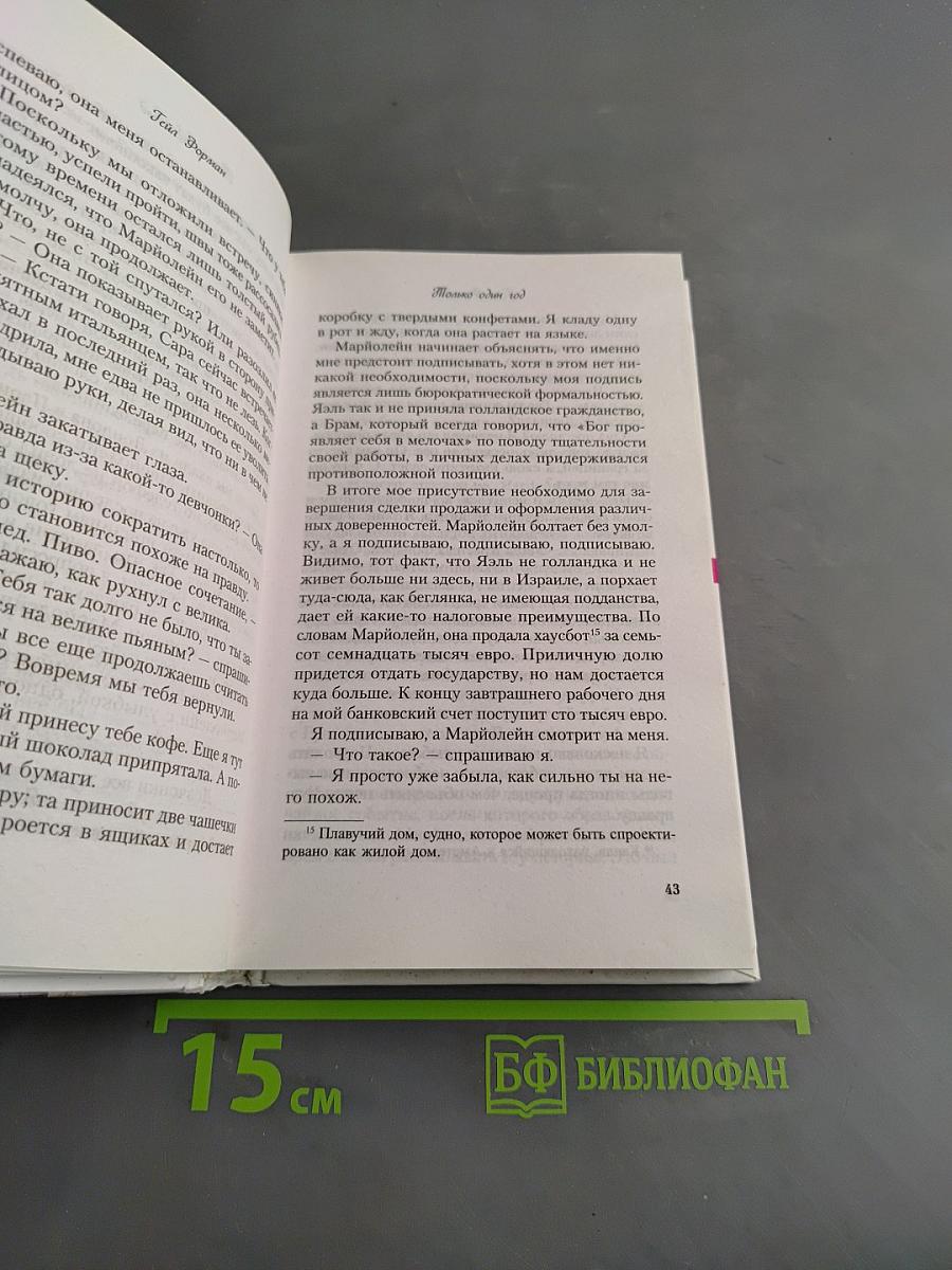 Только один год