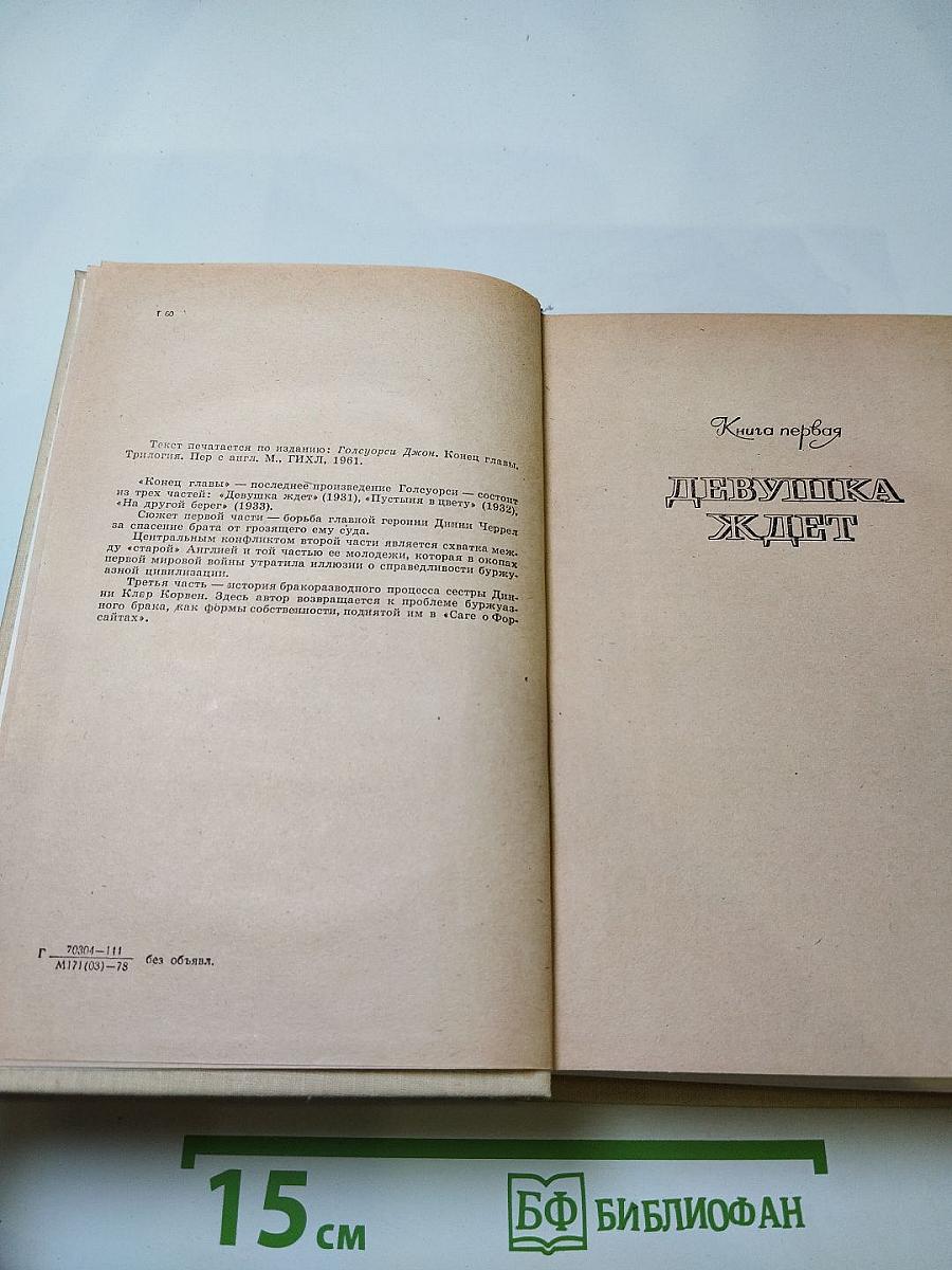 Конец главы