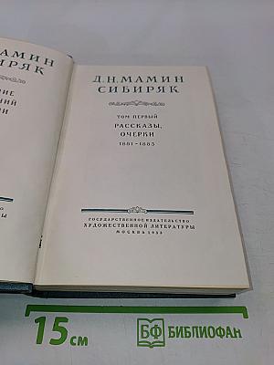 Рассказы, очерки. Том первый. 1881-1883