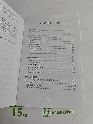 Петербургские драмы. Музей. Пародист